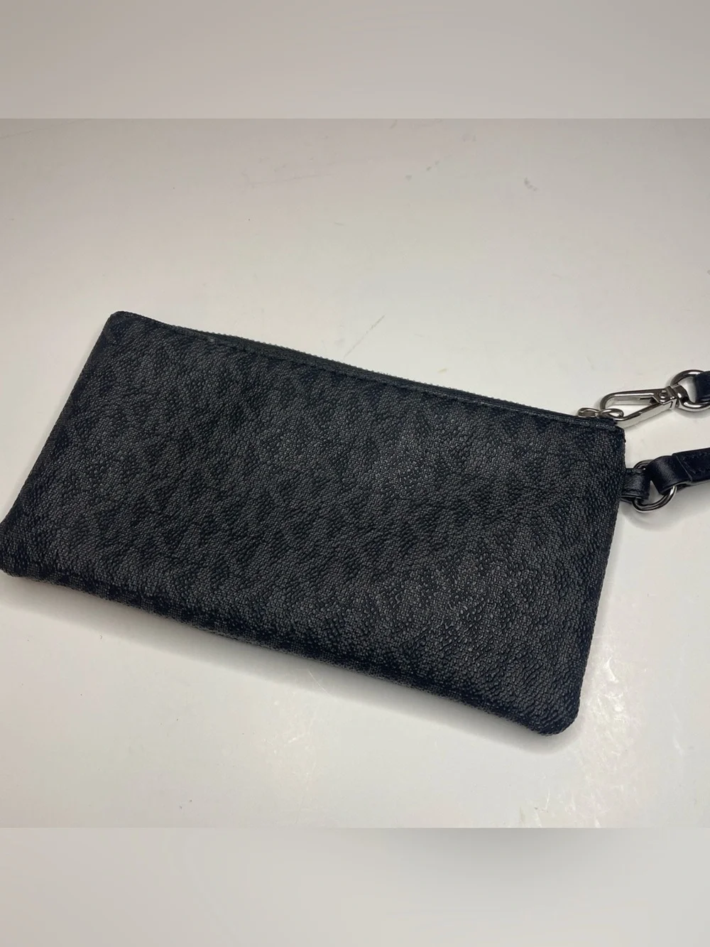 Michael Kors Neutral and Black Signature Wristlet Set of 2